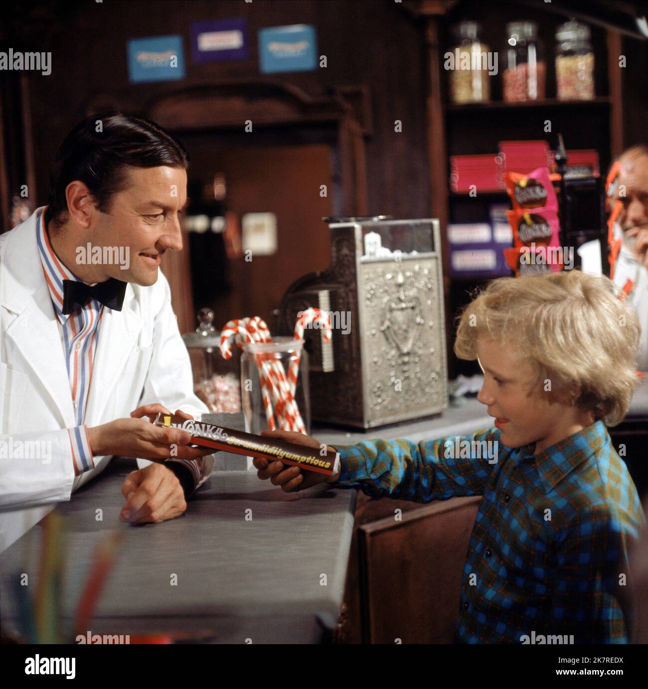 Peter Ostrum  Film Willy Wonka & The Chocolate Factory (USA 1971) Characters: Charlie  Director: Mel Stuart 30 June 1971   **WARNING** This Photograph is for editorial use only and is the copyright of WARNER BROS. and/or the Photographer assigned by the  Film or Production Company and can only be reproduced by publications in conjunction with the promotion of the above  Film. A Mandatory Credit To WARNER BROS. is required. The Photographer should also be credited when known. No commercial use can be granted without written authority from the  Film Company. Stock Photo