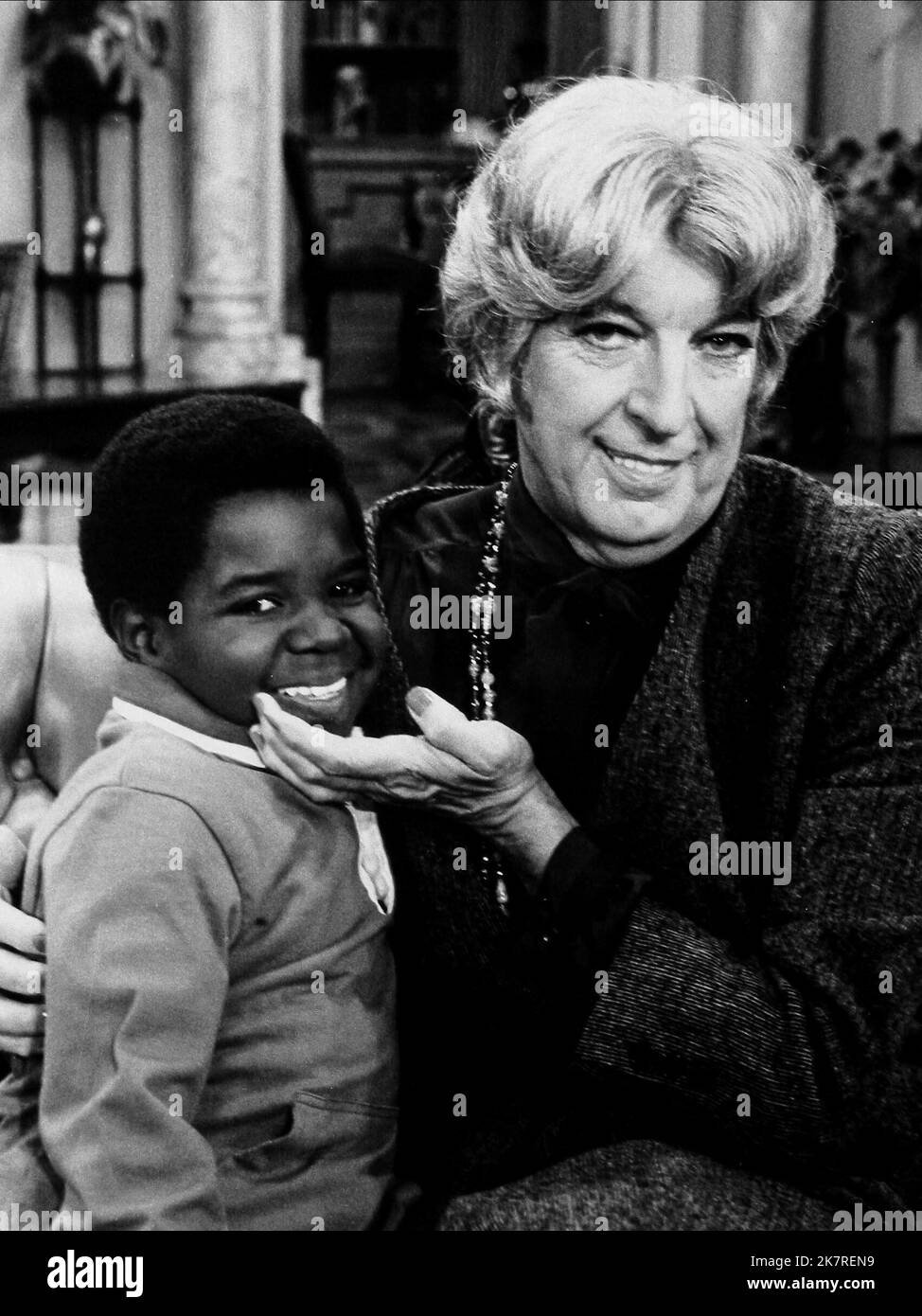 Gary Coleman & Conrad Bain Television: Diff'Rent Strokes (TV-Serie) Characters: Arnold Jackson & Philip Drummond  Usa 1978-1986, 03 November 1978   **WARNING** This Photograph is for editorial use only and is the copyright of NBC and/or the Photographer assigned by the Film or Production Company and can only be reproduced by publications in conjunction with the promotion of the above Film. A Mandatory Credit To NBC is required. The Photographer should also be credited when known. No commercial use can be granted without written authority from the Film Company. Stock Photo
