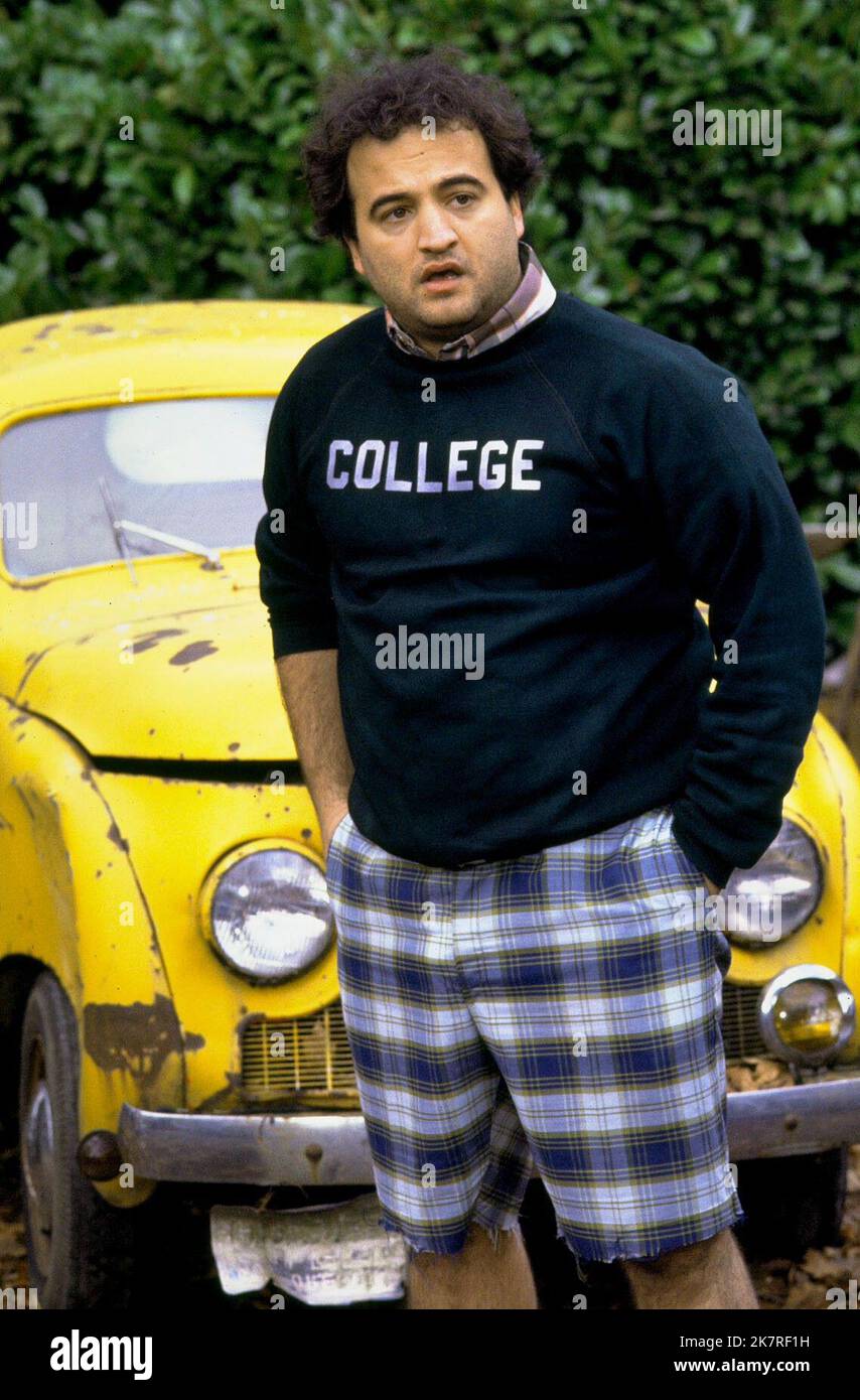 John Belushi Film: Animal House; National Lampoon'S Animal House (USA 1978) Characters: John 'Bluto' Blutarsky  Director: John Landis 27 July 1978   **WARNING** This Photograph is for editorial use only and is the copyright of UNIVERSAL PICTURES and/or the Photographer assigned by the Film or Production Company and can only be reproduced by publications in conjunction with the promotion of the above Film. A Mandatory Credit To UNIVERSAL PICTURES is required. The Photographer should also be credited when known. No commercial use can be granted without written authority from the Film Company. Stock Photo