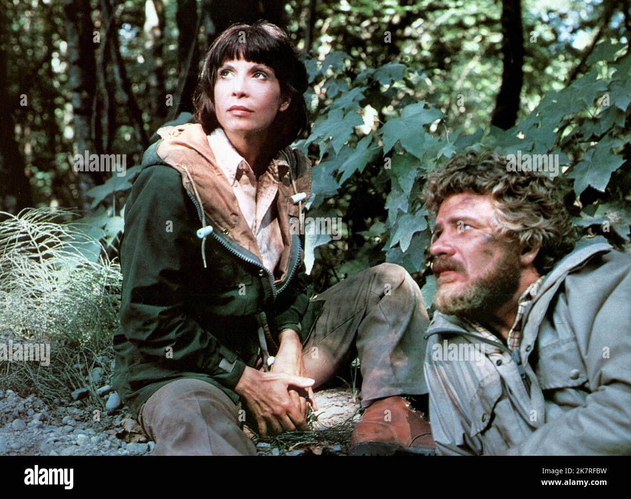 Talia Shire & Robert Foxworth  Film Prophecy (1979) Characters: Maggie Verne & Dr. Robert Verne  Director: John Frankenheimer 10 August 1979   **WARNING** This Photograph is for editorial use only and is the copyright of PARAMOUNT and/or the Photographer assigned by the  Film or Production Company and can only be reproduced by publications in conjunction with the promotion of the above  Film. A Mandatory Credit To PARAMOUNT is required. The Photographer should also be credited when known. No commercial use can be granted without written authority from the  Film Company. Stock Photo