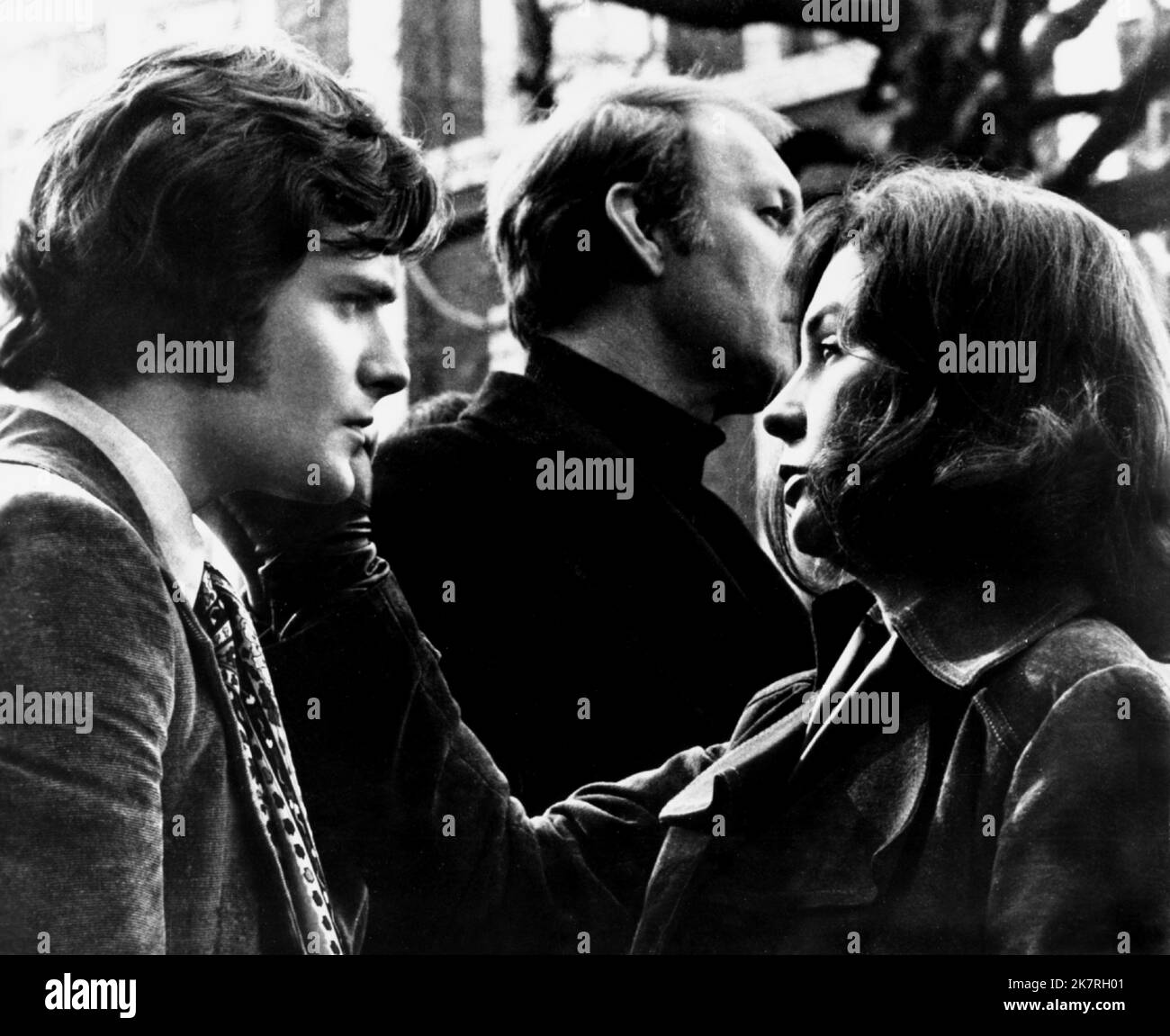 Leonard Whiting & Jean Simmons Film: Say Hello To Yesterday (1975) Characters: Boy & Woman  Director: Alvin Rakoff 31 January 1971   **WARNING** This Photograph is for editorial use only and is the copyright of JOSEF SHAFTEL PROD and/or the Photographer assigned by the Film or Production Company and can only be reproduced by publications in conjunction with the promotion of the above Film. A Mandatory Credit To JOSEF SHAFTEL PROD is required. The Photographer should also be credited when known. No commercial use can be granted without written authority from the Film Company. Stock Photo