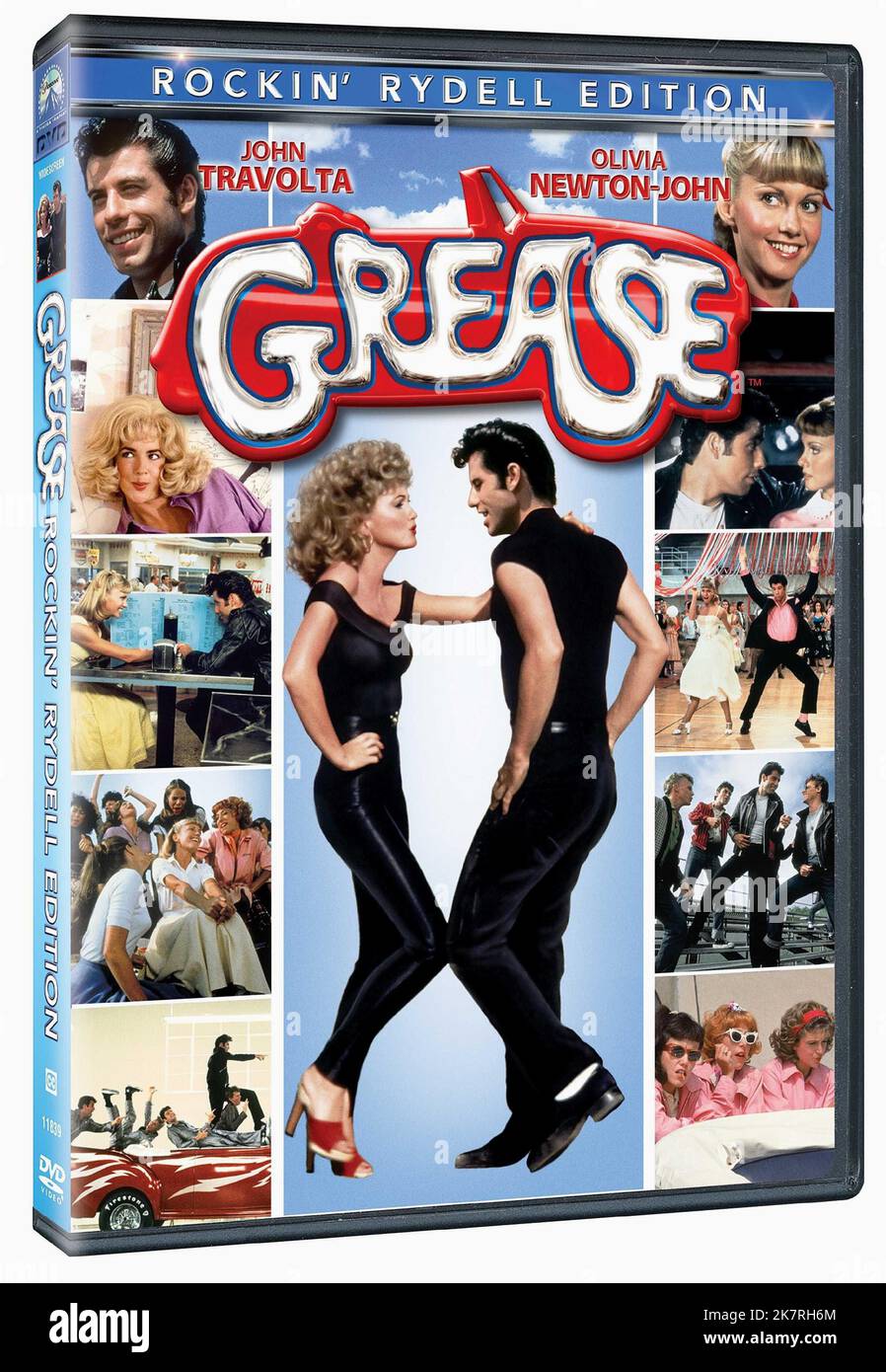 Olivia Newton-John & John Travolta  Film Grease (USA 1978) Characters: Sandy Olsson & Danny Zuko  Director: Randal Kleiser 13 June 1978   **WARNING** This Photograph is for editorial use only and is the copyright of PARAMOUNT PICTURES and/or the Photographer assigned by the  Film or Production Company and can only be reproduced by publications in conjunction with the promotion of the above  Film. A Mandatory Credit To PARAMOUNT PICTURES is required. The Photographer should also be credited when known. No commercial use can be granted without written authority from the  Film Company. Stock Photo