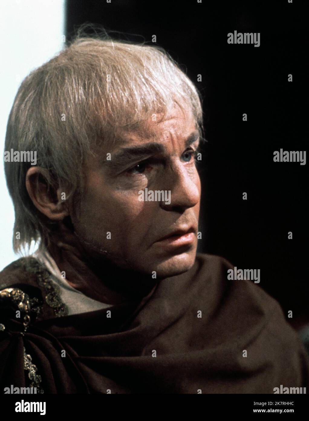 Derek Jacobi Television: I, Claudius (1979) Characters: Claudius  Director: Herbert Wise 20 September 1976   **WARNING** This Photograph is for editorial use only and is the copyright of BBC and/or the Photographer assigned by the Film or Production Company and can only be reproduced by publications in conjunction with the promotion of the above Film. A Mandatory Credit To BBC is required. The Photographer should also be credited when known. No commercial use can be granted without written authority from the Film Company. Stock Photo
