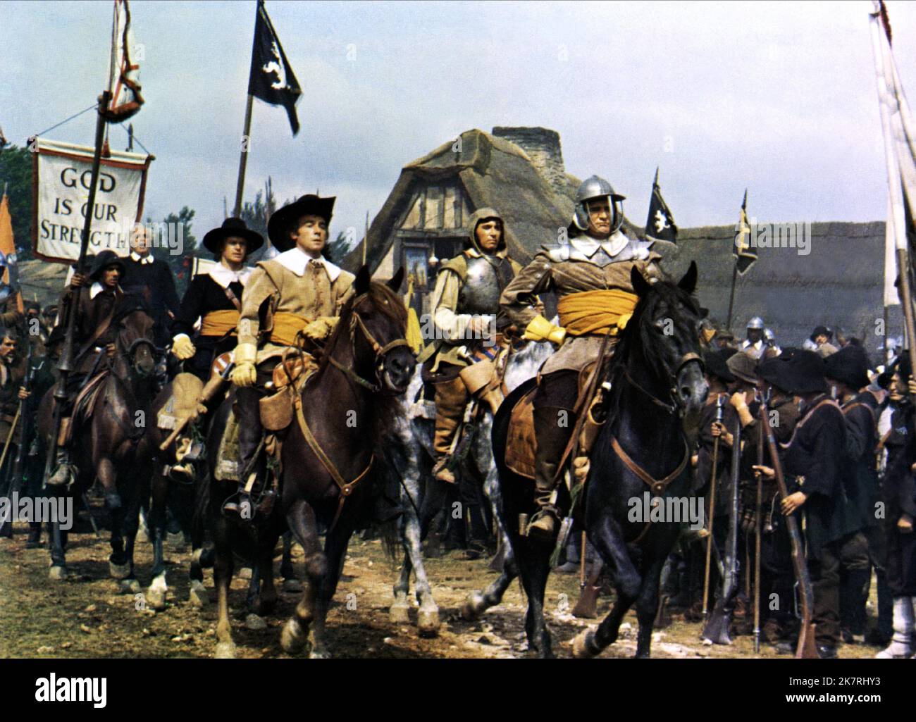 Richard Harris  Film Cromwell (1970) Characters: Oliver Cromwell  Director: Ken Hughes 16 July 1970   **WARNING** This Photograph is for editorial use only and is the copyright of COLUMBIA and/or the Photographer assigned by the  Film or Production Company and can only be reproduced by publications in conjunction with the promotion of the above  Film. A Mandatory Credit To COLUMBIA is required. The Photographer should also be credited when known. No commercial use can be granted without written authority from the  Film Company. Stock Photo