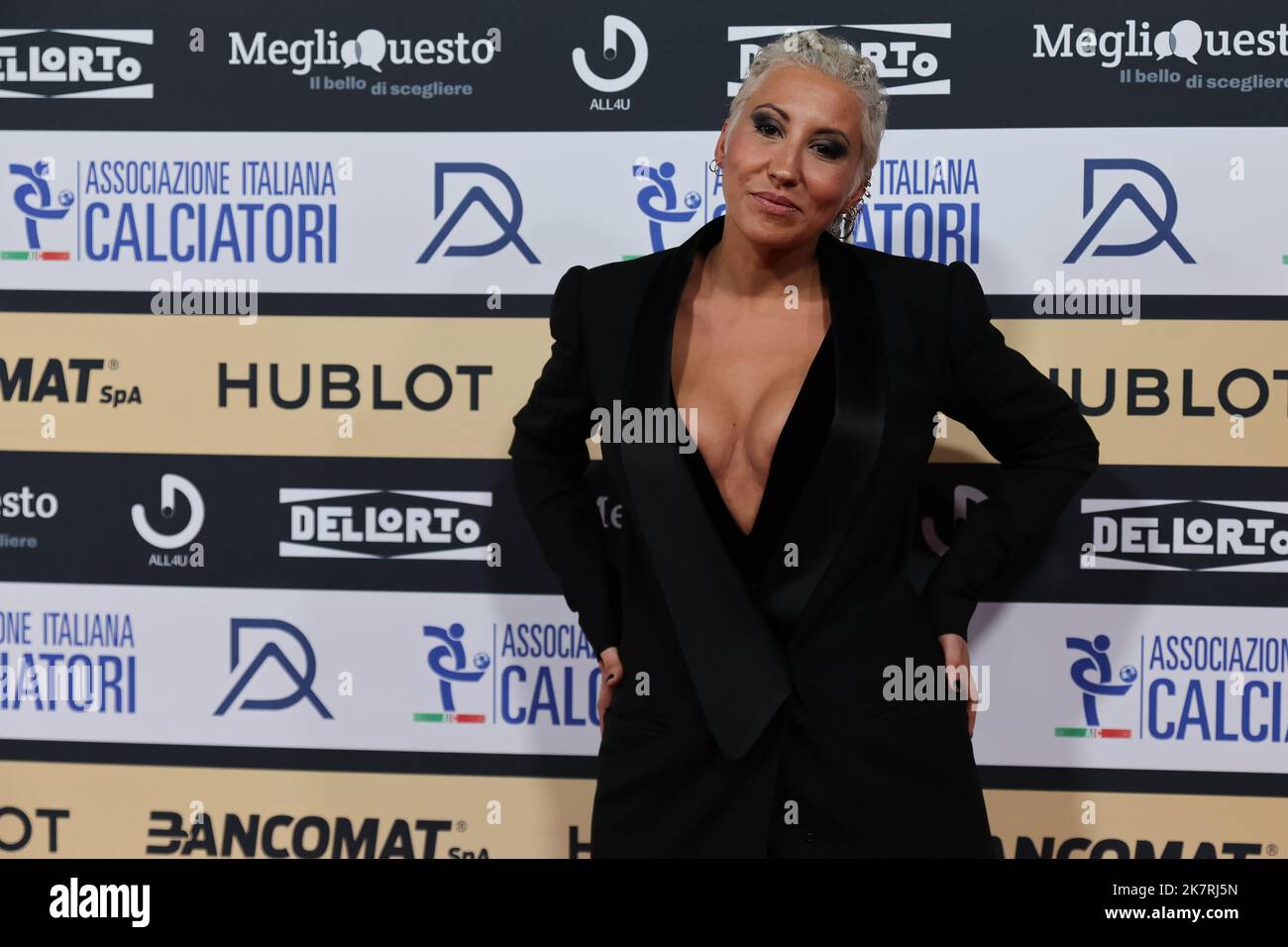 Malika Ayane singer during the Gran Gala del Calcio AIC 2022 at Rho ...