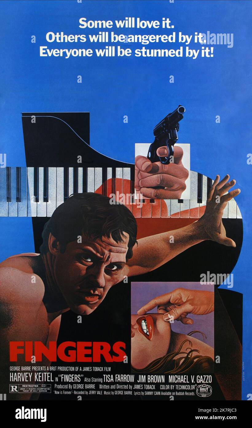 Film Poster Film Fingers (1970) Director James Toback 02 March 1978
