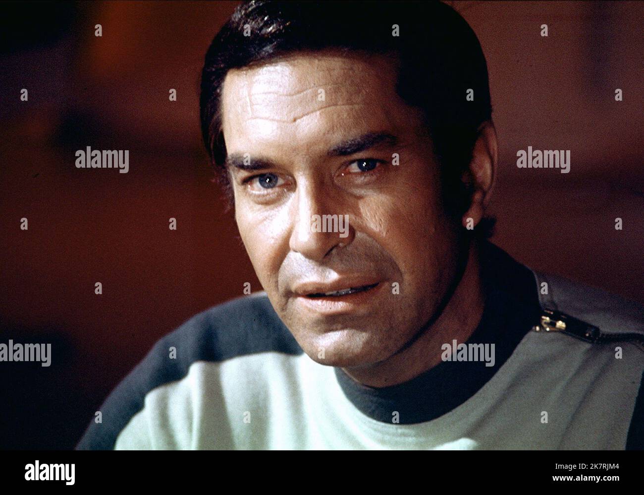 Martin Landau Television: Space 1999 ; Space: 1999 (1975) Characters: Commander John Koenig  Director: Gerry Anderson & Silvia Anderson 04 September 1975   **WARNING** This Photograph is for editorial use only and is the copyright of CBSFOX and/or the Photographer assigned by the Film or Production Company and can only be reproduced by publications in conjunction with the promotion of the above Film. A Mandatory Credit To CBSFOX is required. The Photographer should also be credited when known. No commercial use can be granted without written authority from the Film Company. Stock Photo