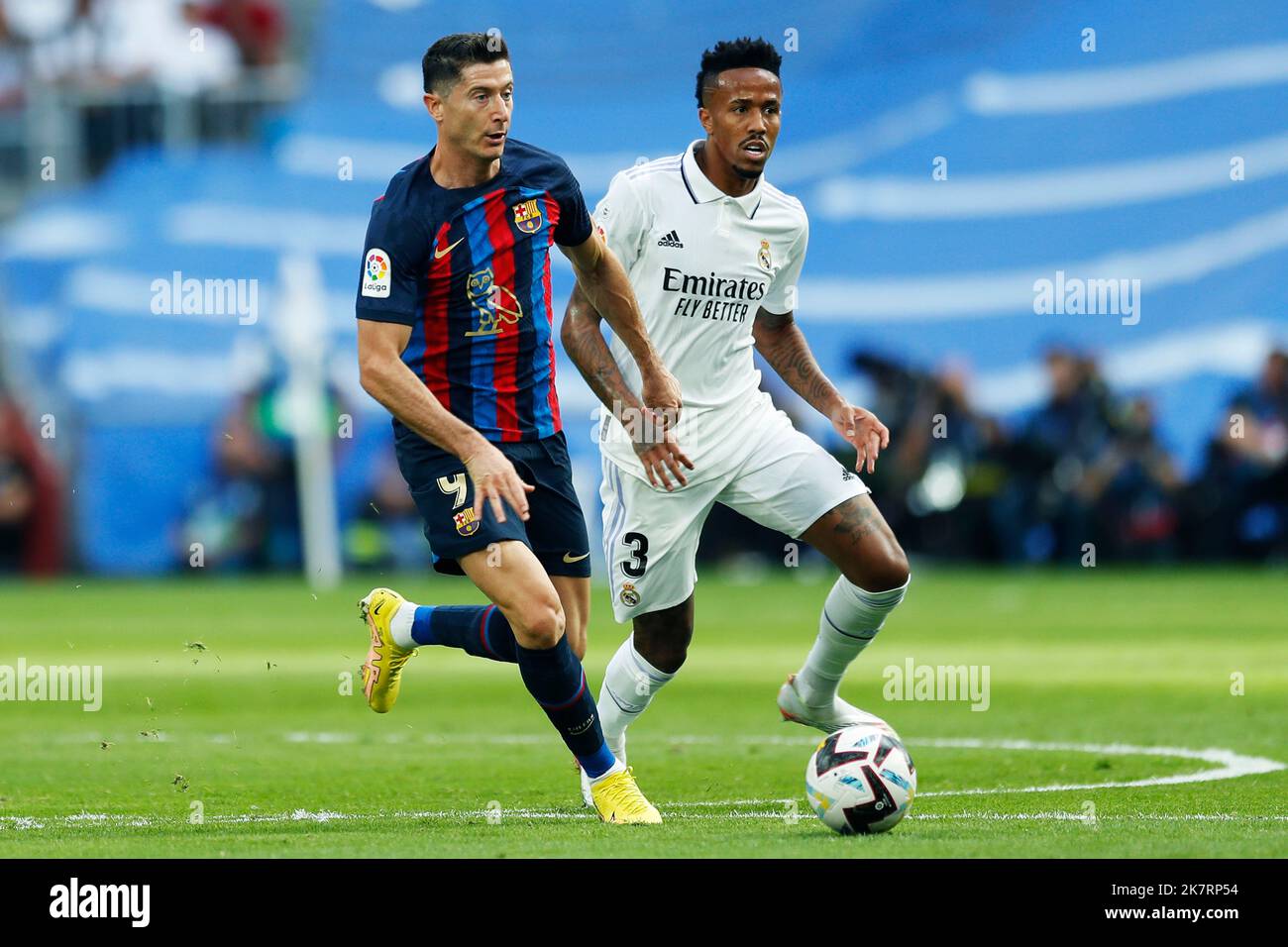 Madrid, Spain. Credit D. 16th Oct, 2022. Robert Lewandowski (Barcelona