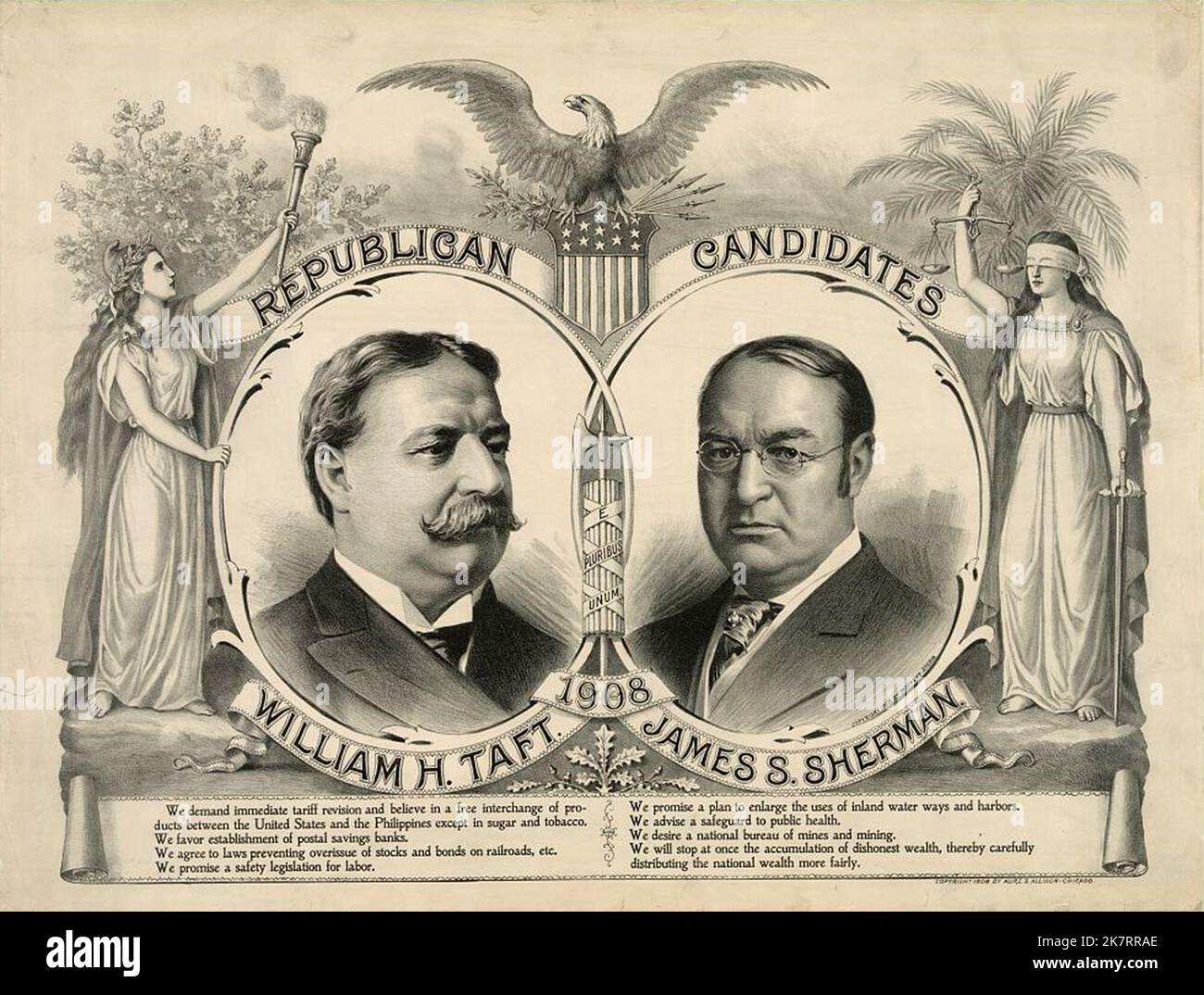 William taft poster hi-res stock photography and images - Alamy