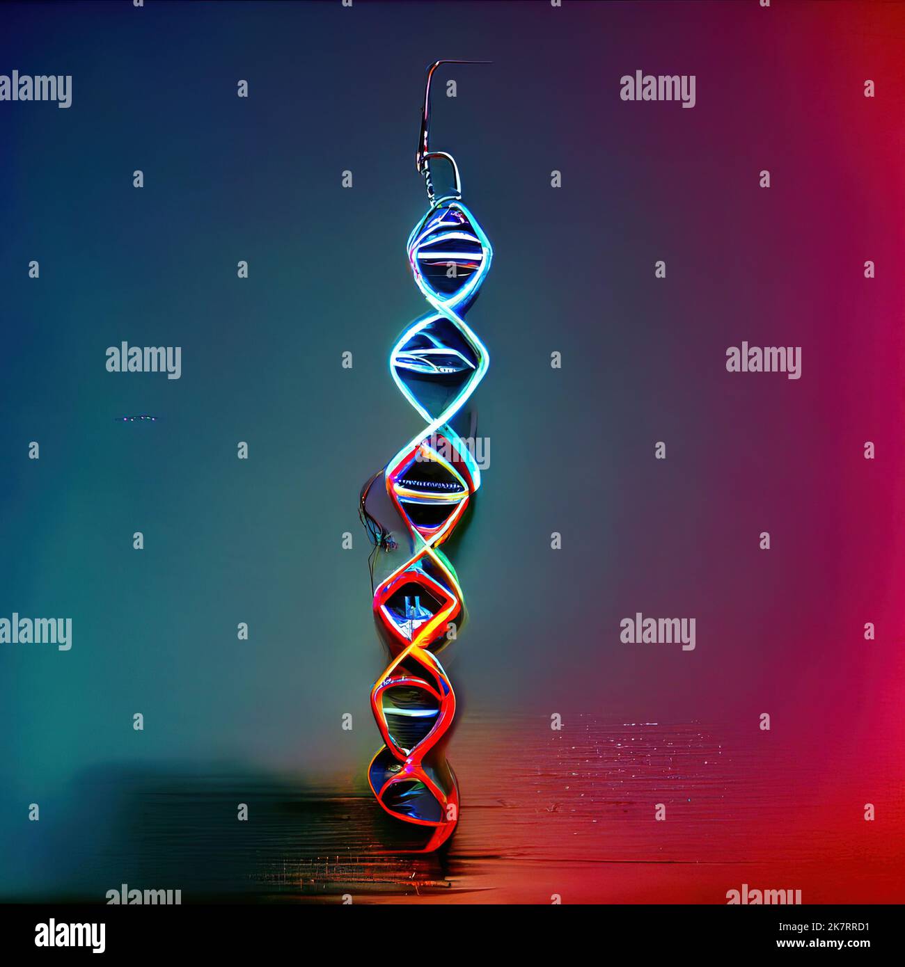 DNA sequencing, illustration Stock Photo Alamy