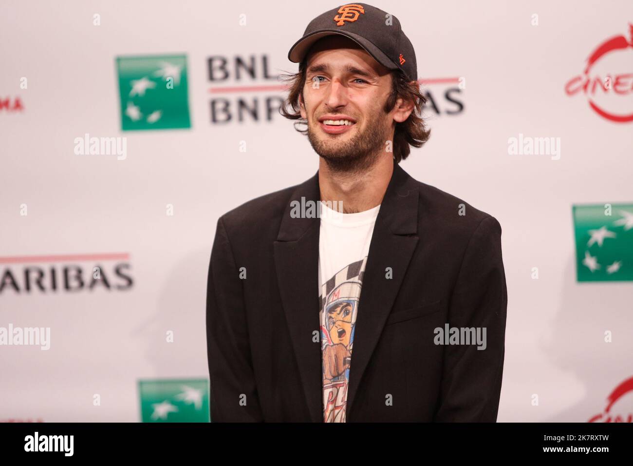 Rome, Italy. 18th Oct, 2022. Hopper Penn attends the red carpet of the movie 'Signs of love' at the opening of Rome Film Fest at Auditorium Parco della Musica. Credit: SOPA Images Limited/Alamy Live News Stock Photo