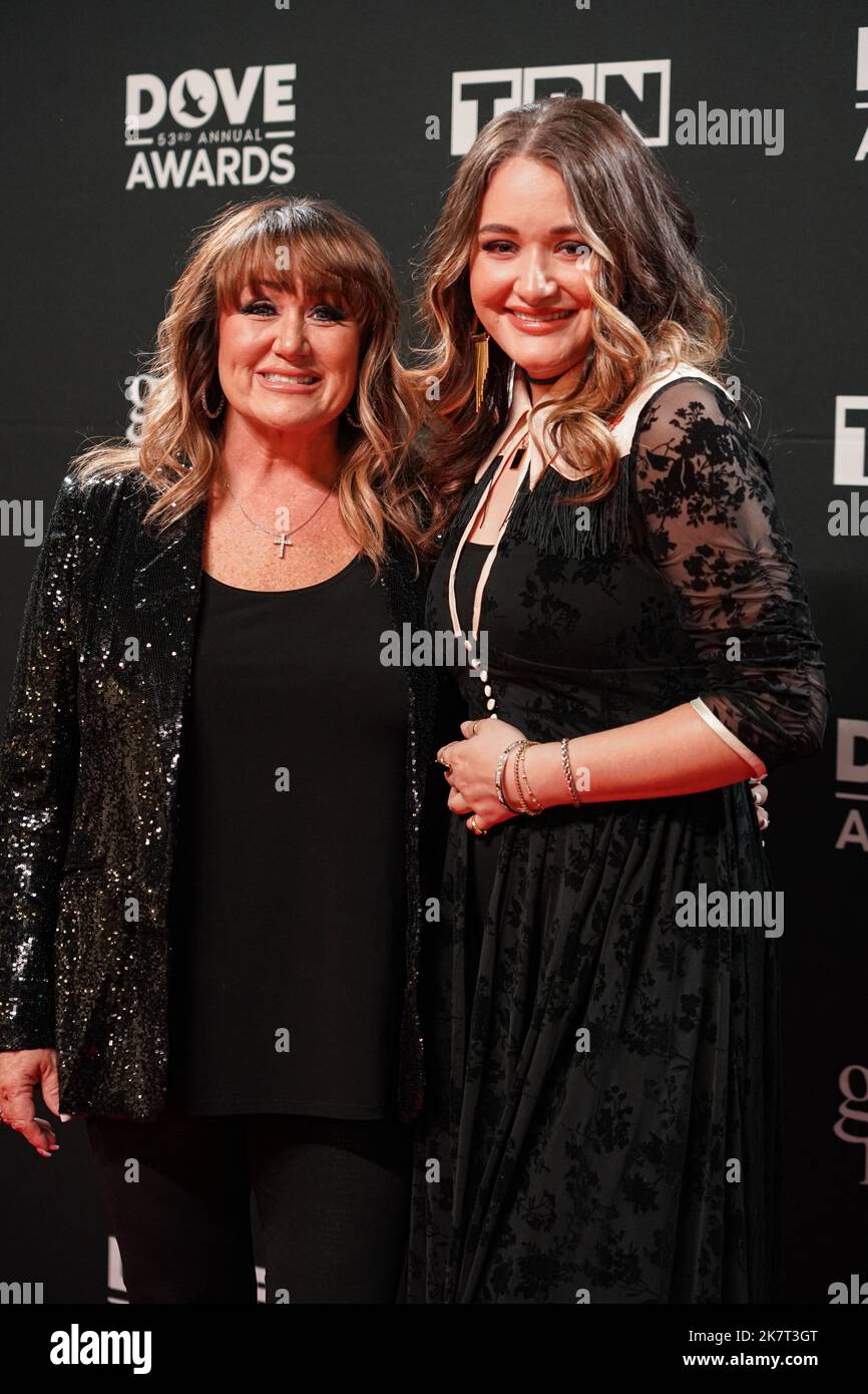 Nashville, Tennessee, USA, October 18, 2022. Kim Hopper and Karlye