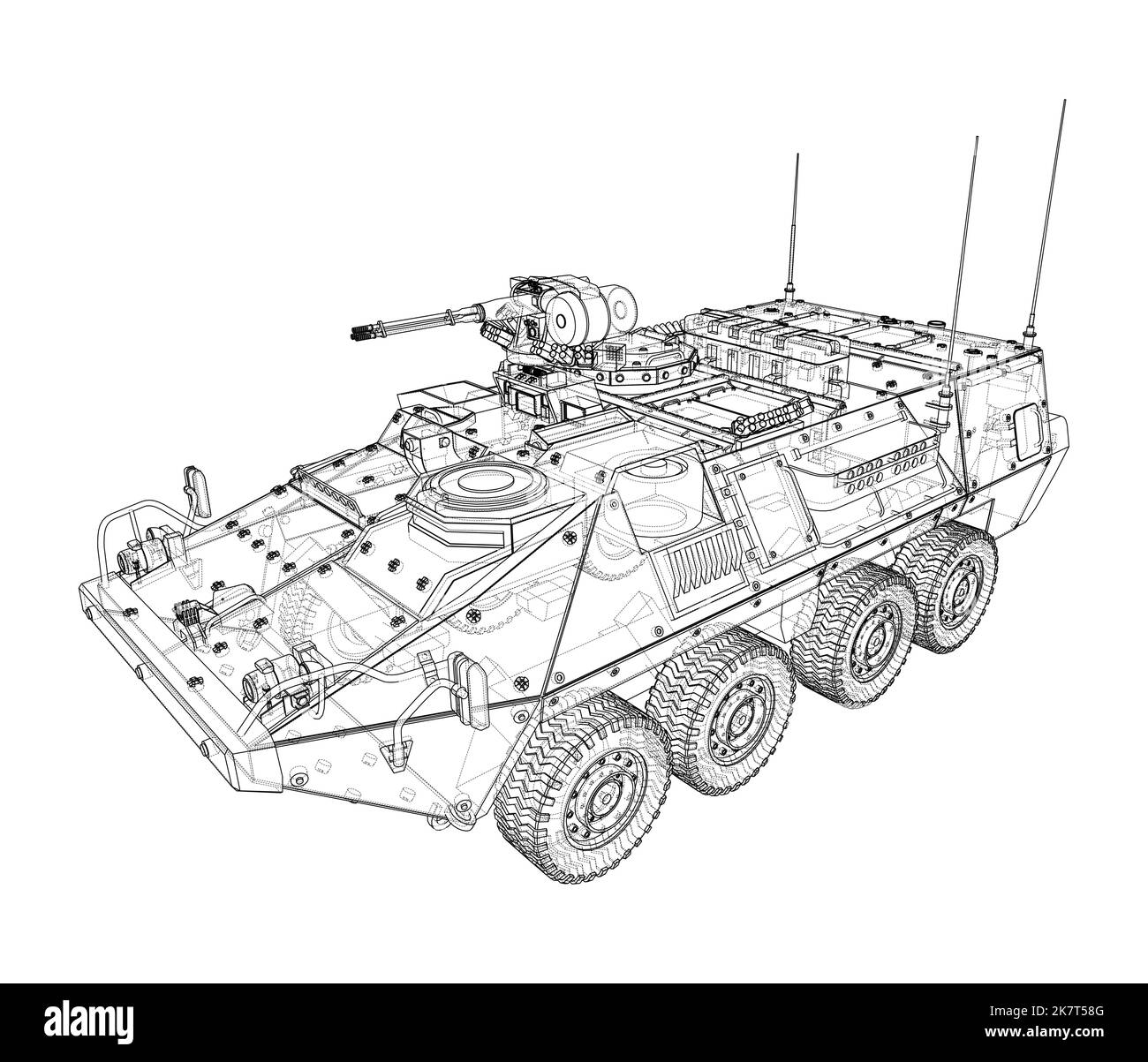 Command Apc Vector Armored personnel carrier. Vector Stock Vector Image & Art - Alamy