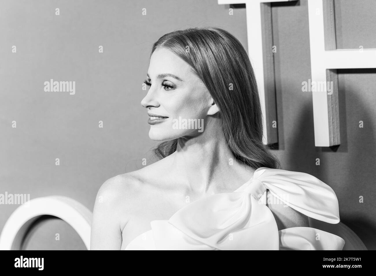 Dress carolina herrera Black and White Stock Photos Images Alamy