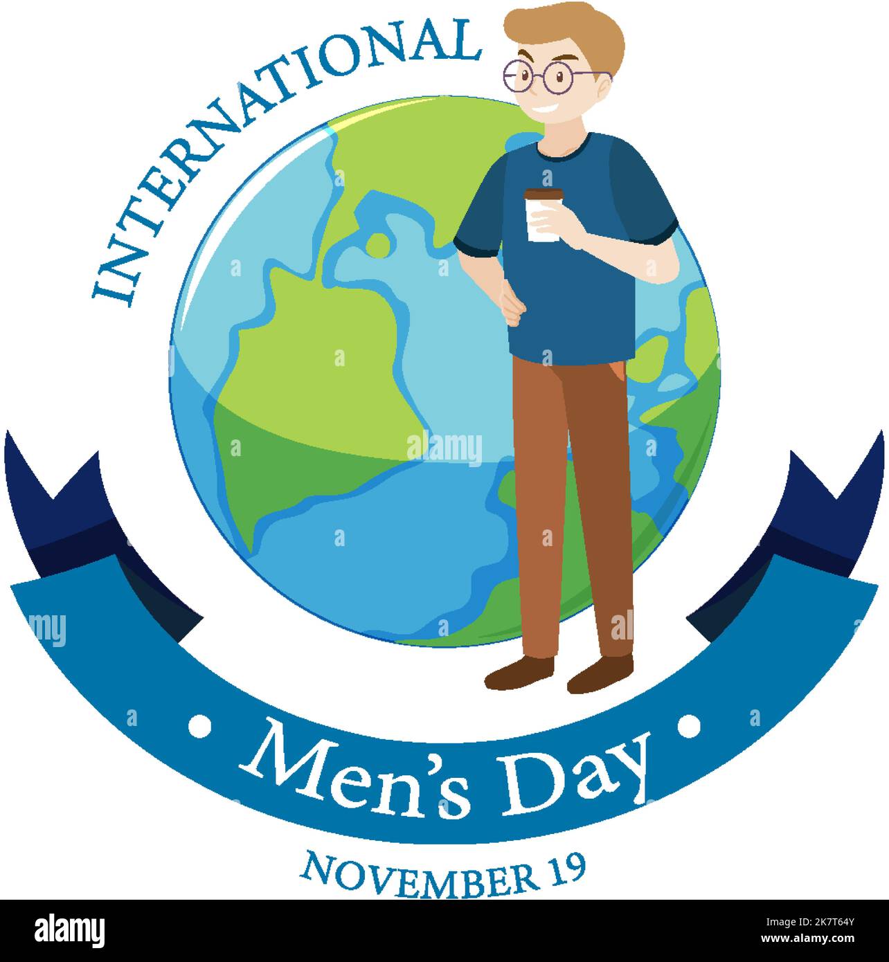 International mens day for poster or banner design illustration Stock Vector Image & Art Alamy