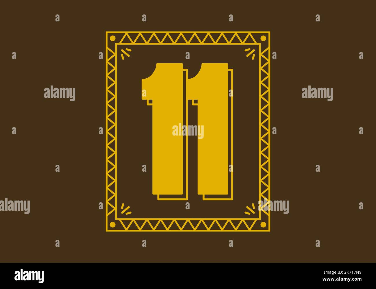 Number 11 Stock Vector Images Alamy