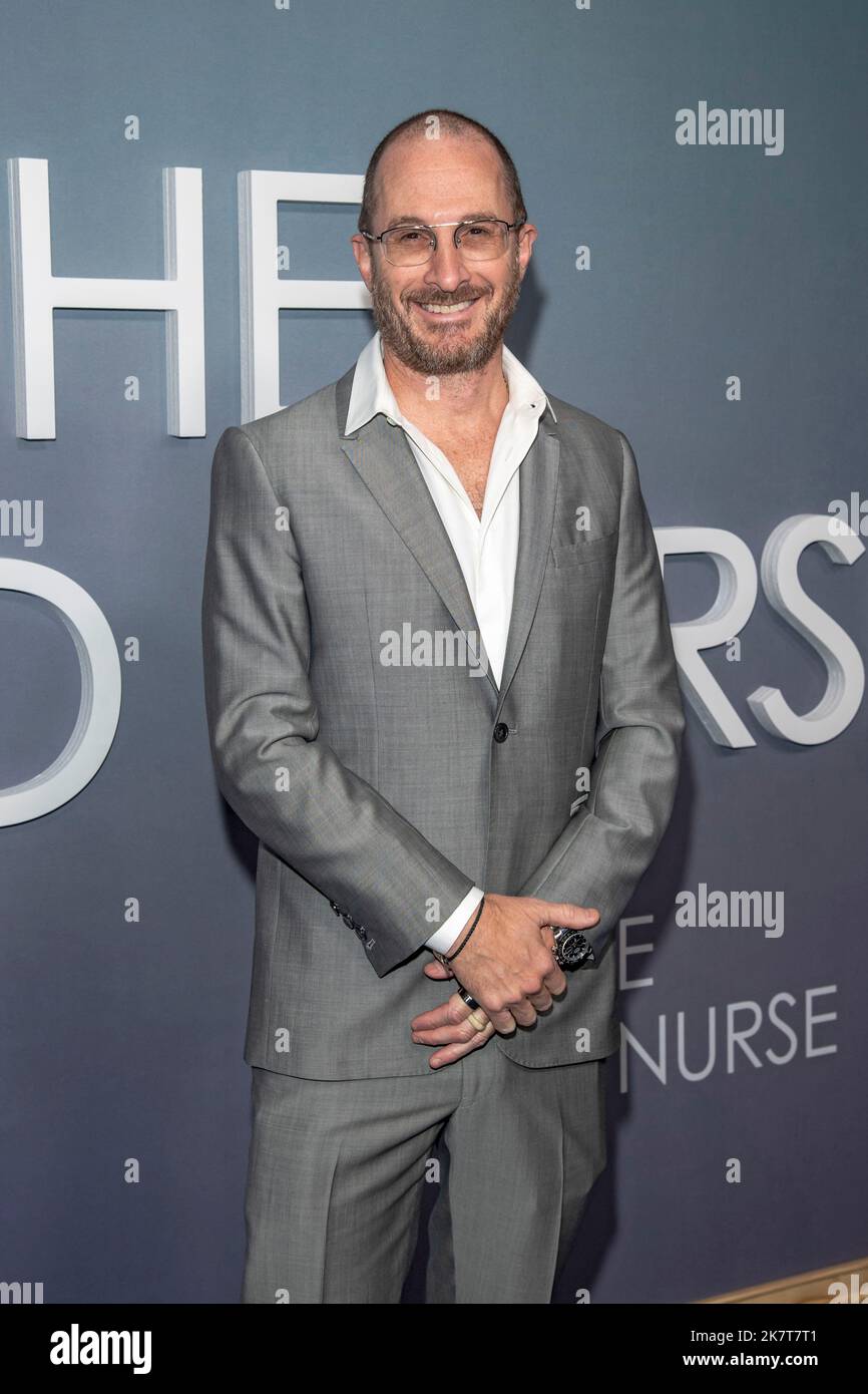 NEW YORK, NEW YORK OCTOBER 18 Darren Aronofsky attends Netflix's