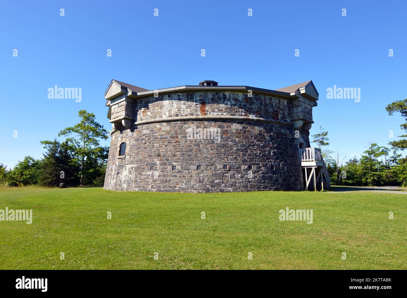 Martello tower of the Prince of Wales Tower National Historic Site in