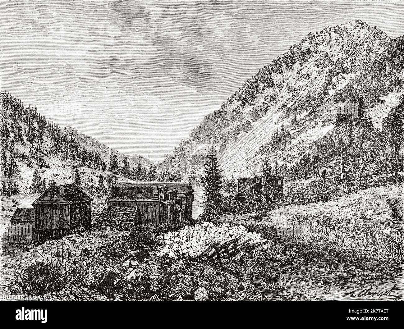 Cottonwood canyon, Colorado. USA, United States, North America. America