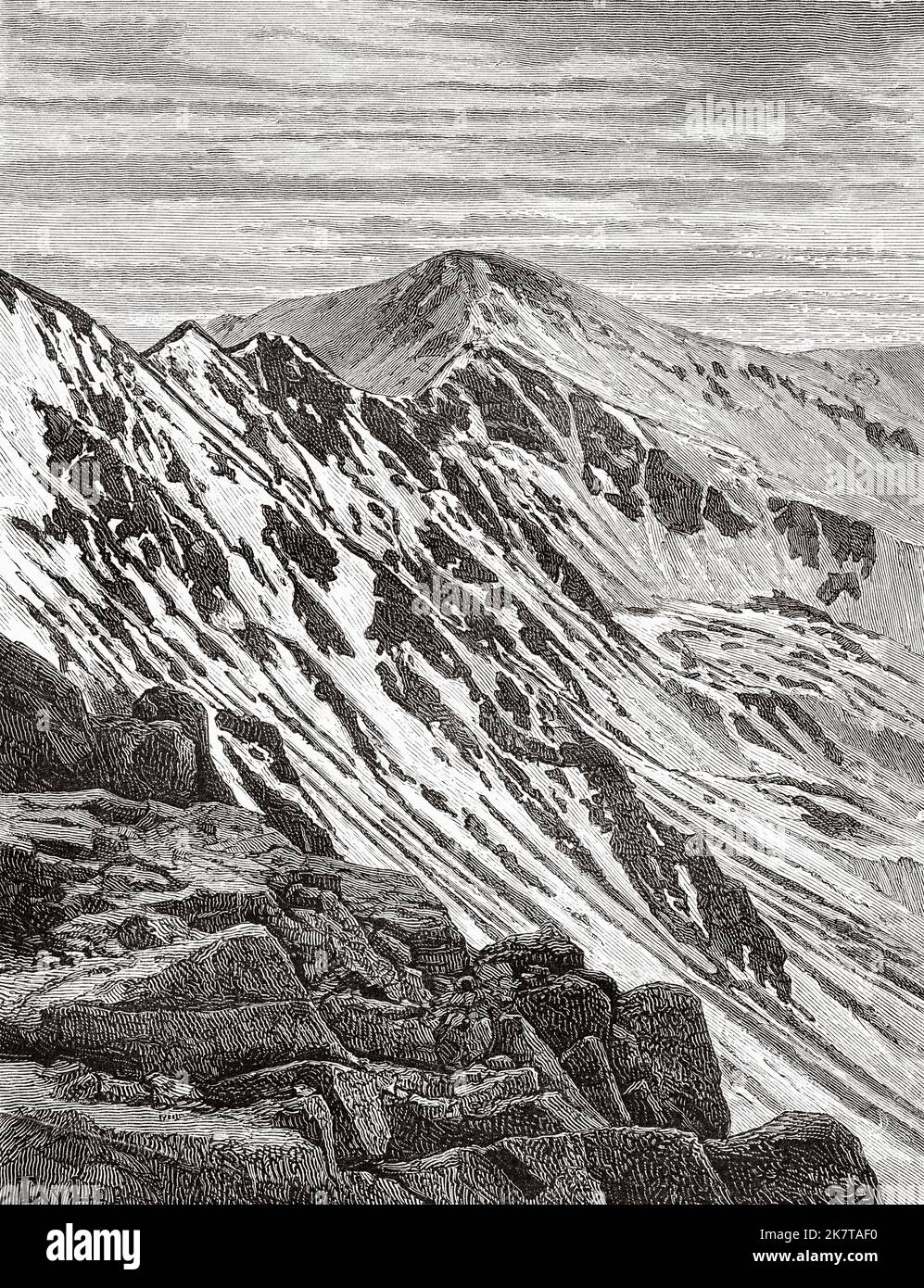 Grays Peak, Rocky Mountains, Colorado. USA, United States, North