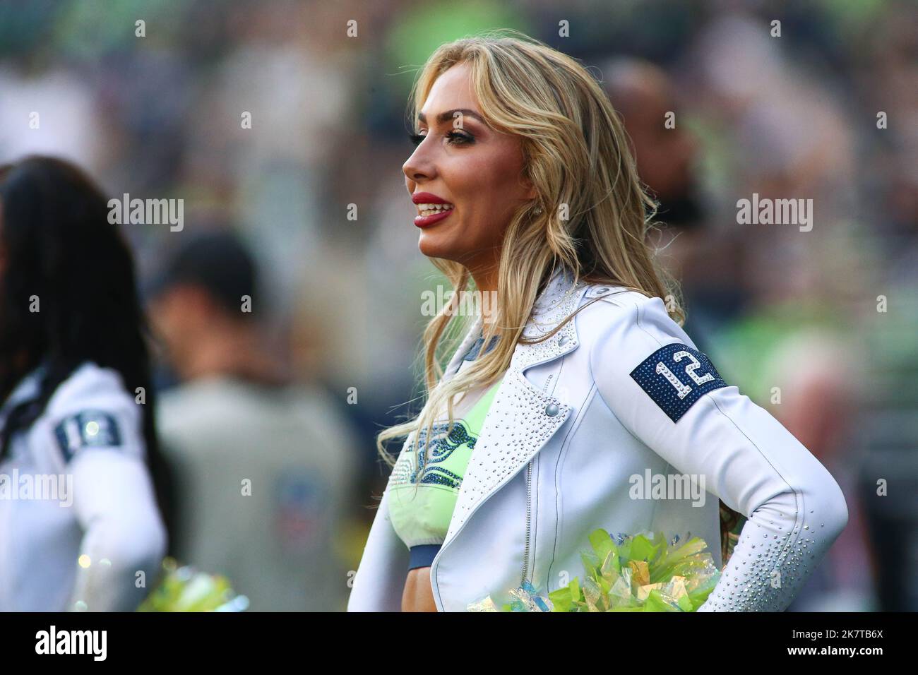 October 16, 2022: Seattle Seahawks wide receiver Tyler Lockett (16) during  a game between the Arizona Cardinals and Seattle Seahawks at Lumen Field in  Seattle, WA. The Seahawks won 19-9. Sean Brown/CSM/Sipa