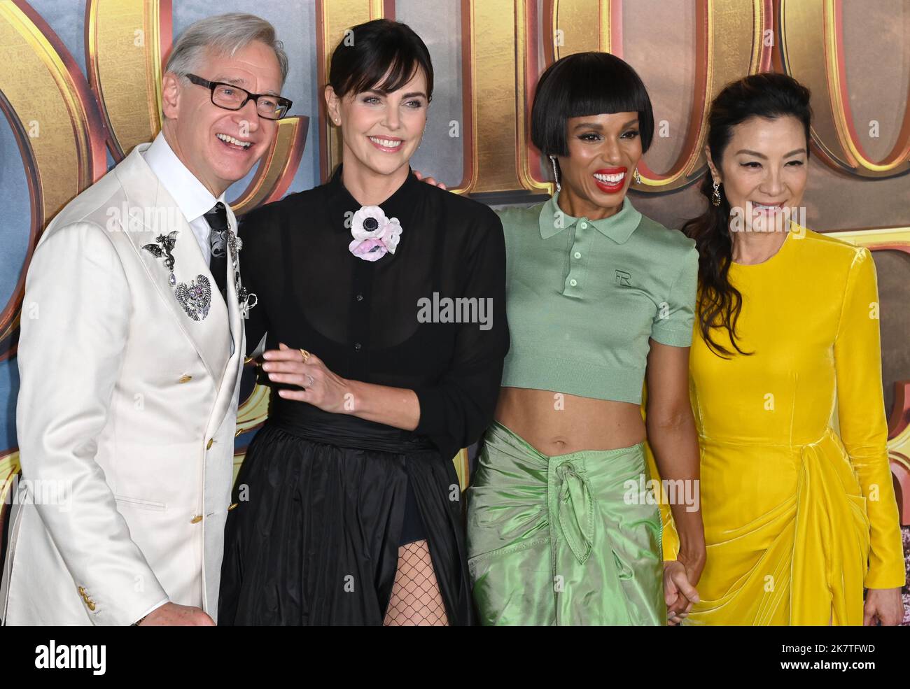 Los Angeles, USA. 18th Oct, 2022. Paul Feig, Charlize Theron, Kerry