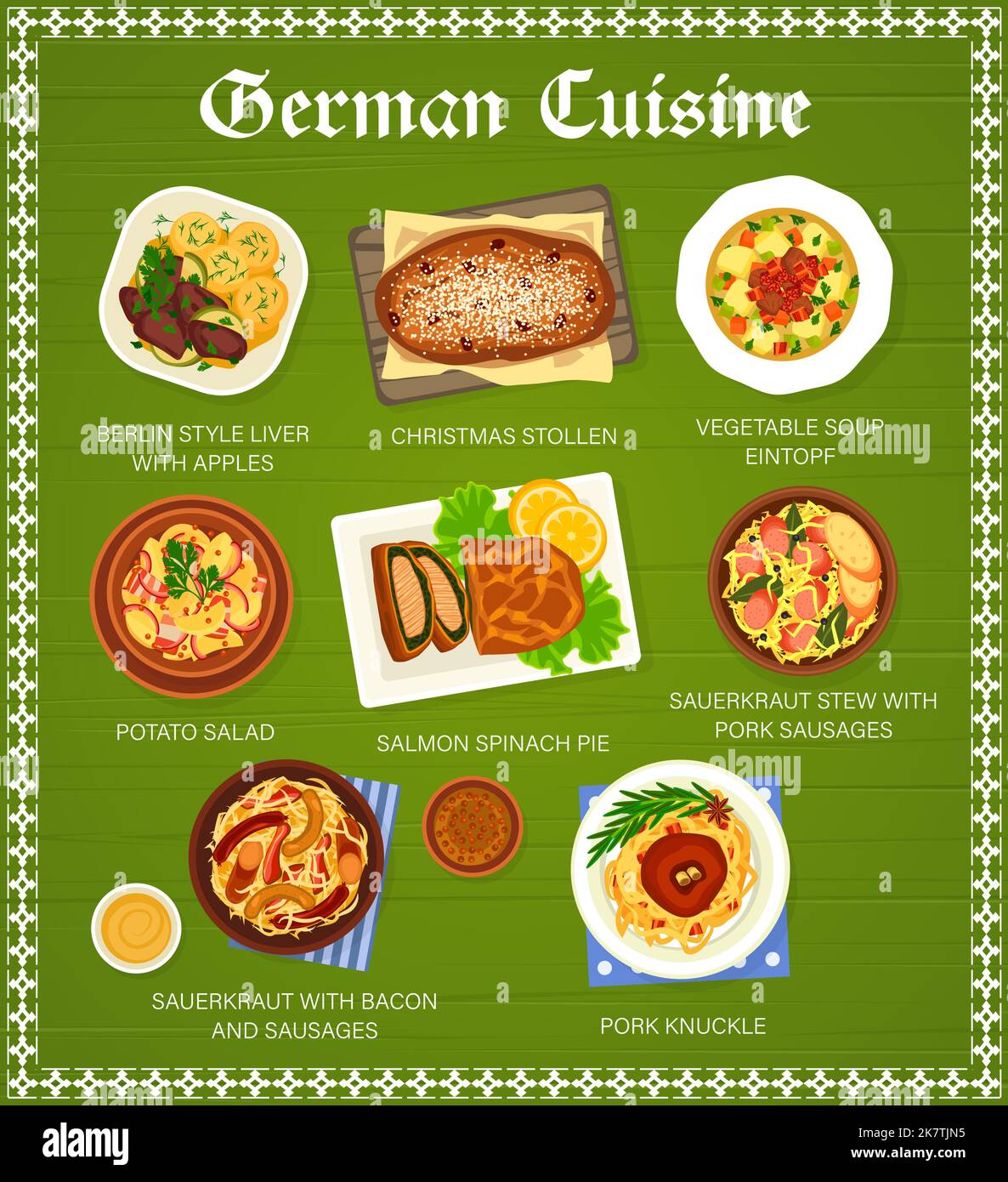 German food menu berlin germany hi-res stock photography and images - Alamy
