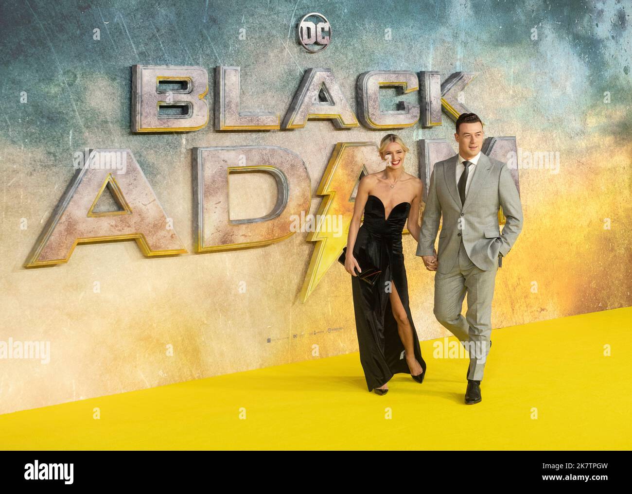 London, UK. 18th Oct, 2022. Nadiya Bychkova and Kai Widdrington attend