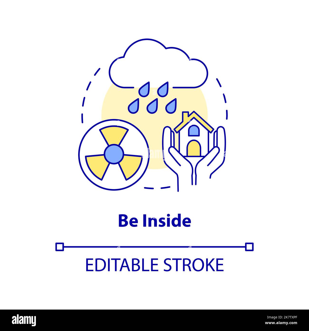 Be inside concept icon Stock Vector Image & Art - Alamy