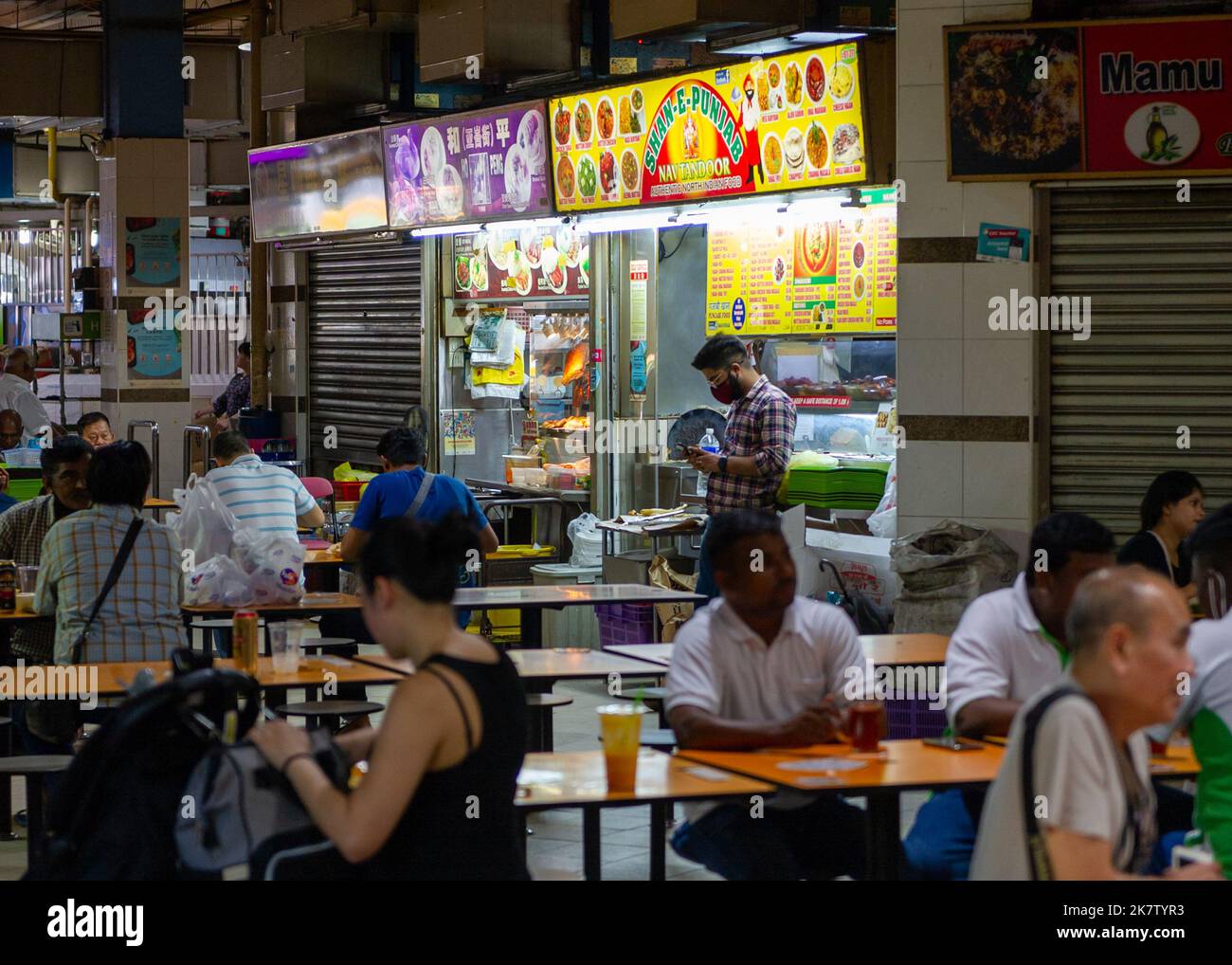Tekka Hawker Centre, Little India, Singapore Stock Photo Alamy
