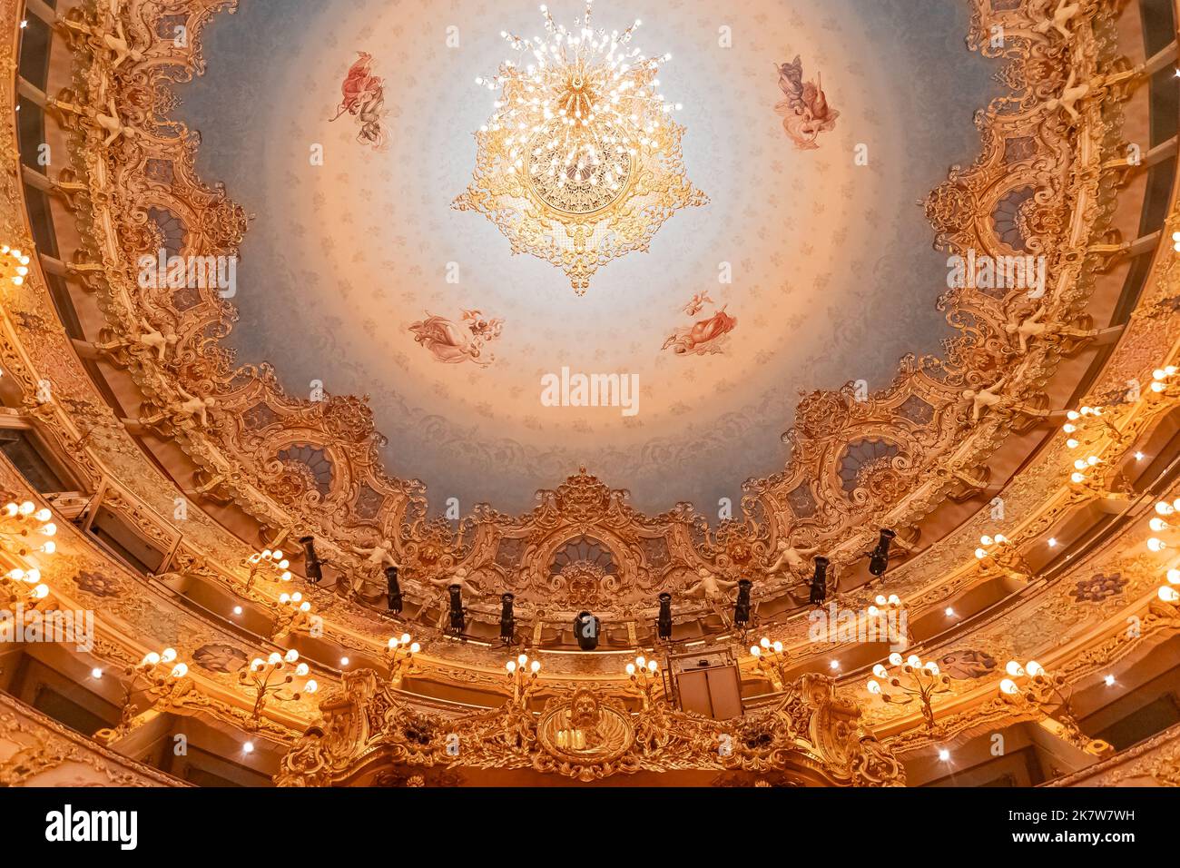 Venice opera house interior hi-res stock photography and images
