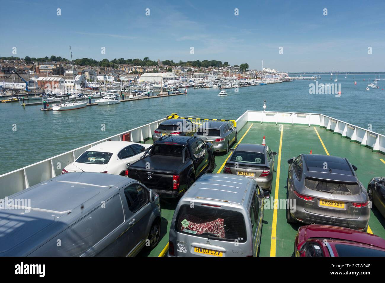 Car ferry red funnel hires stock photography and images Alamy