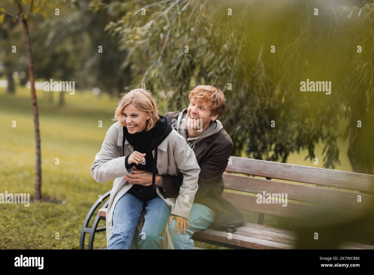 Woman tickling man hi-res stock photography and images - Page 2 - Alamy