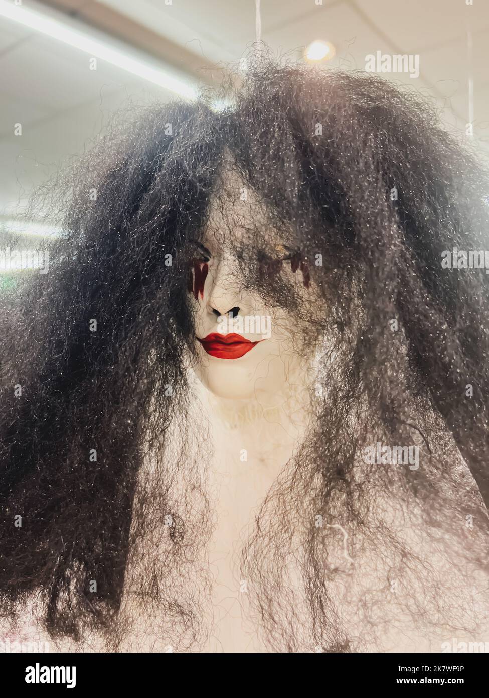 Styrofoam ghost monster Halloween Costume Store Stock Photo Alamy