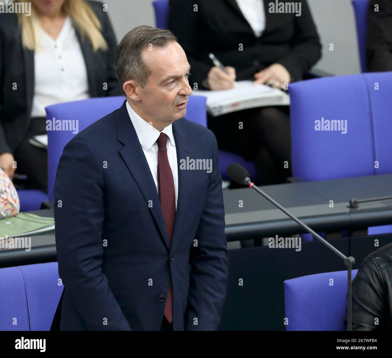 Berlin, Germany. 19th Oct, 2022. Dr. Volker Wissing, the German Federal ...