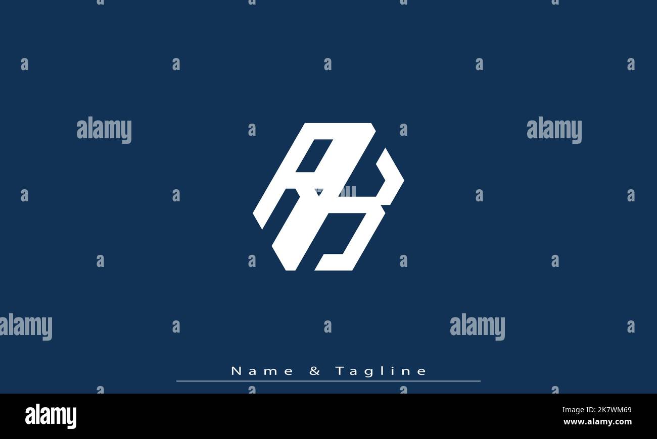 Alphabet letters Initials Monogram logo RK , KR Stock Vector