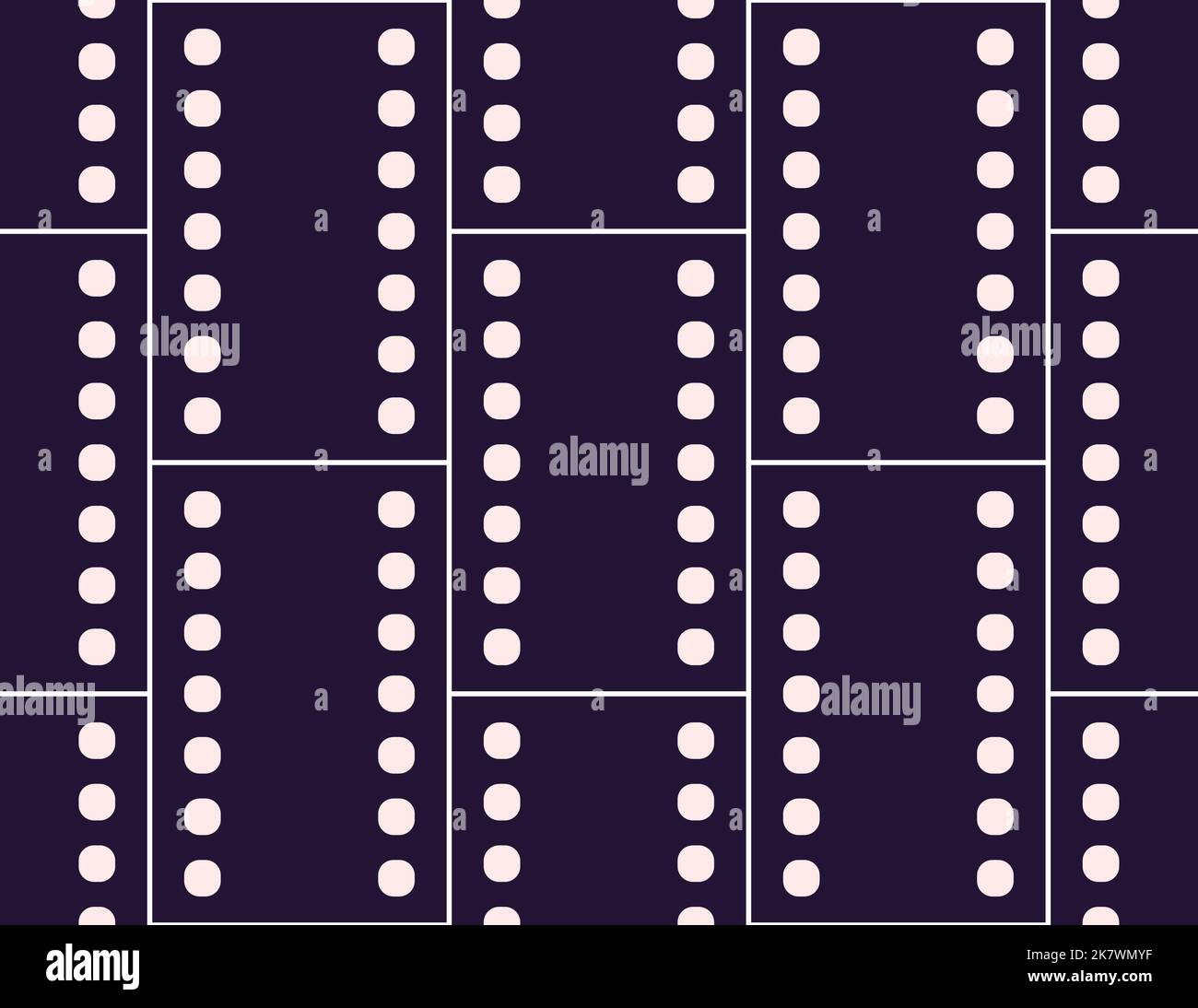 Seamless pattern made of precisely aligned vector dots, ideal geometry, trendy texture Stock Vector