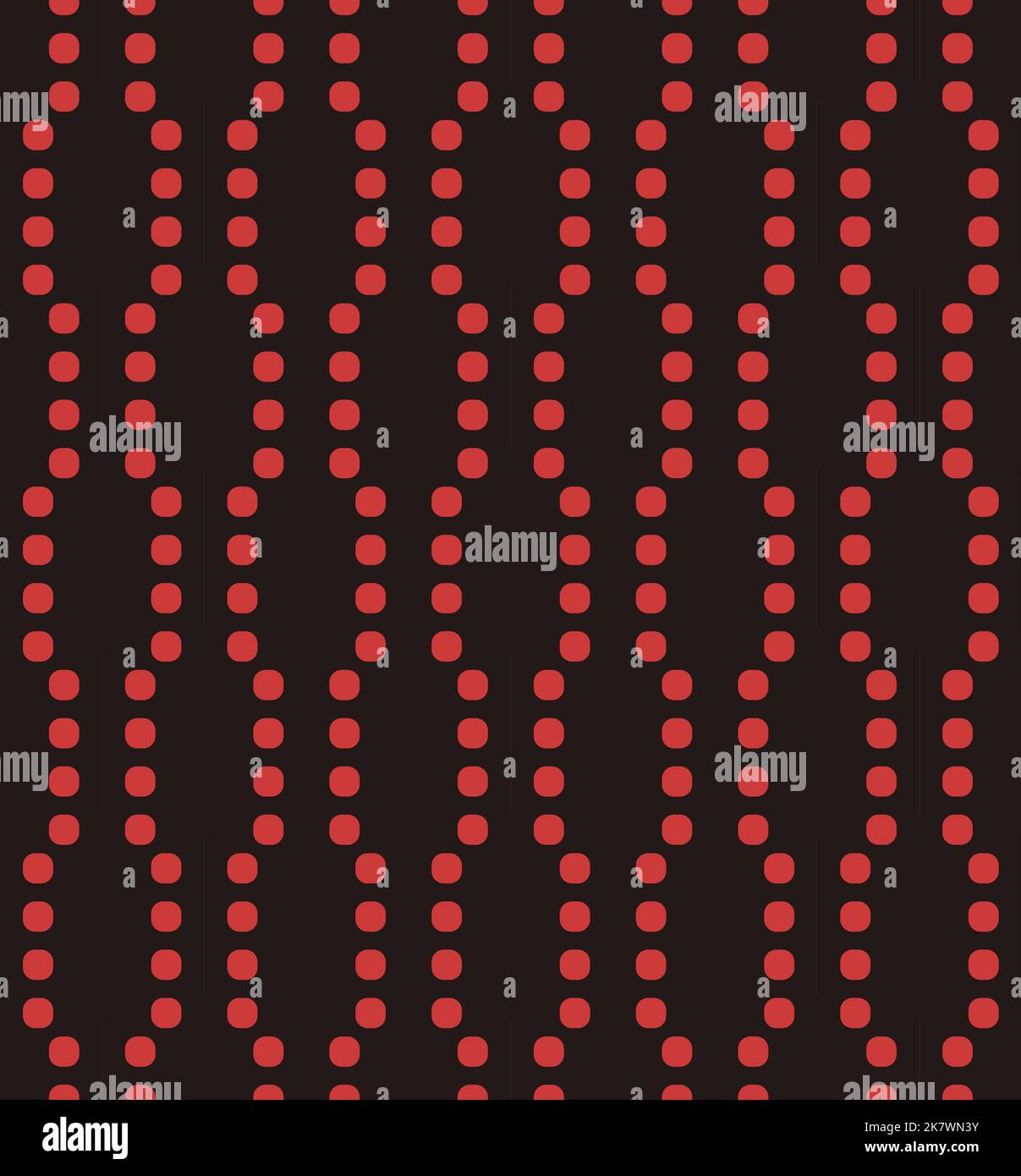 Seamless pattern made of precisely aligned vector dots, ideal geometry, trendy texture Stock Vector
