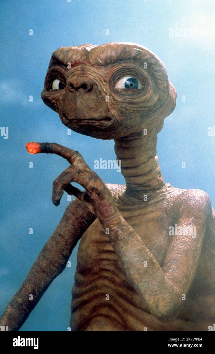 E.T. The Extra-Terrestrial 1982 Stock Photo