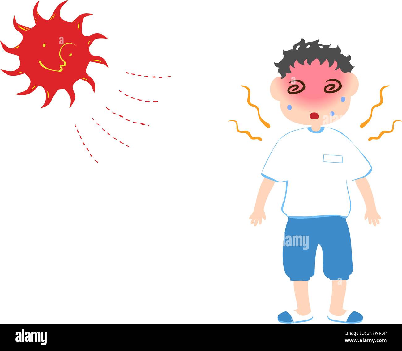 Heat stroke child hi-res stock photography and images - Page 2 - Alamy