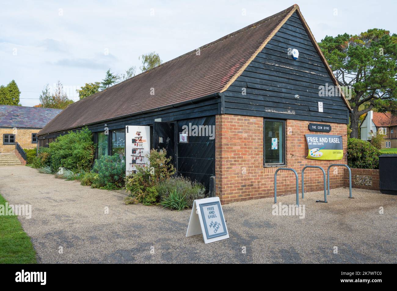 Cow Byre Gallery, an art gallery at Manor Farm Estate. Ruislip