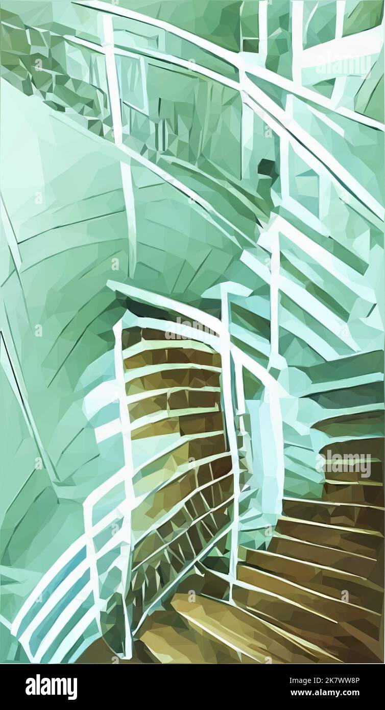Surreal Spiral Staircase Like An Optical Illusion This Staircase Surreal Spiral Staircase Like An Optical Illusion This Staircase