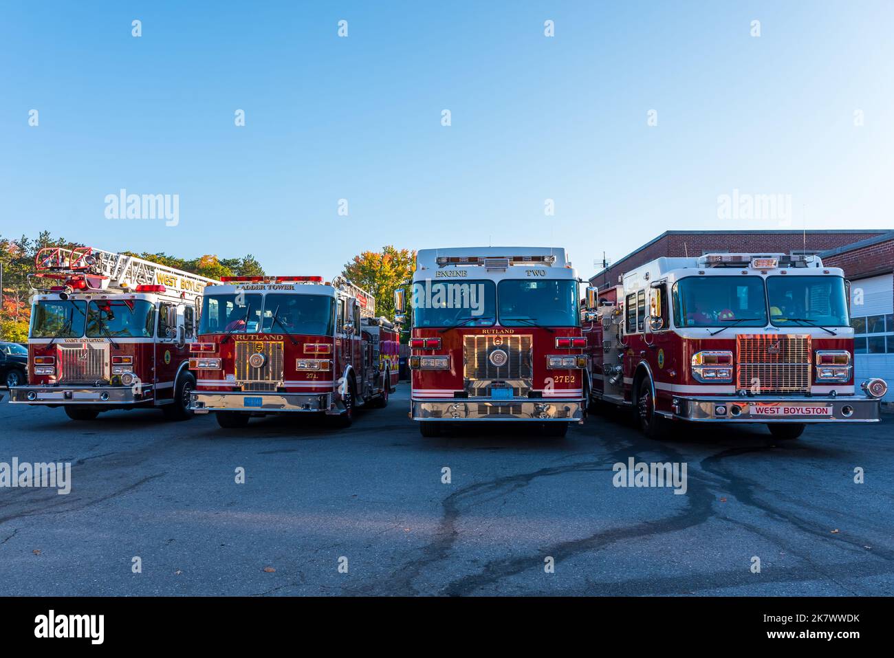 Oakham, Paxton, Princeton, Rutland, and West Boylston Fire Departments