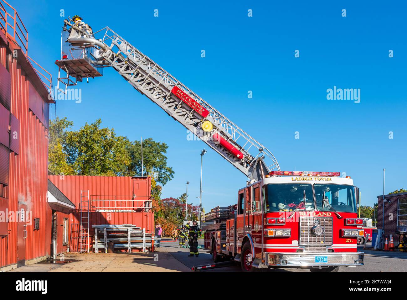 Oakham, Paxton, Princeton, Rutland, and West Boylston Fire Departments