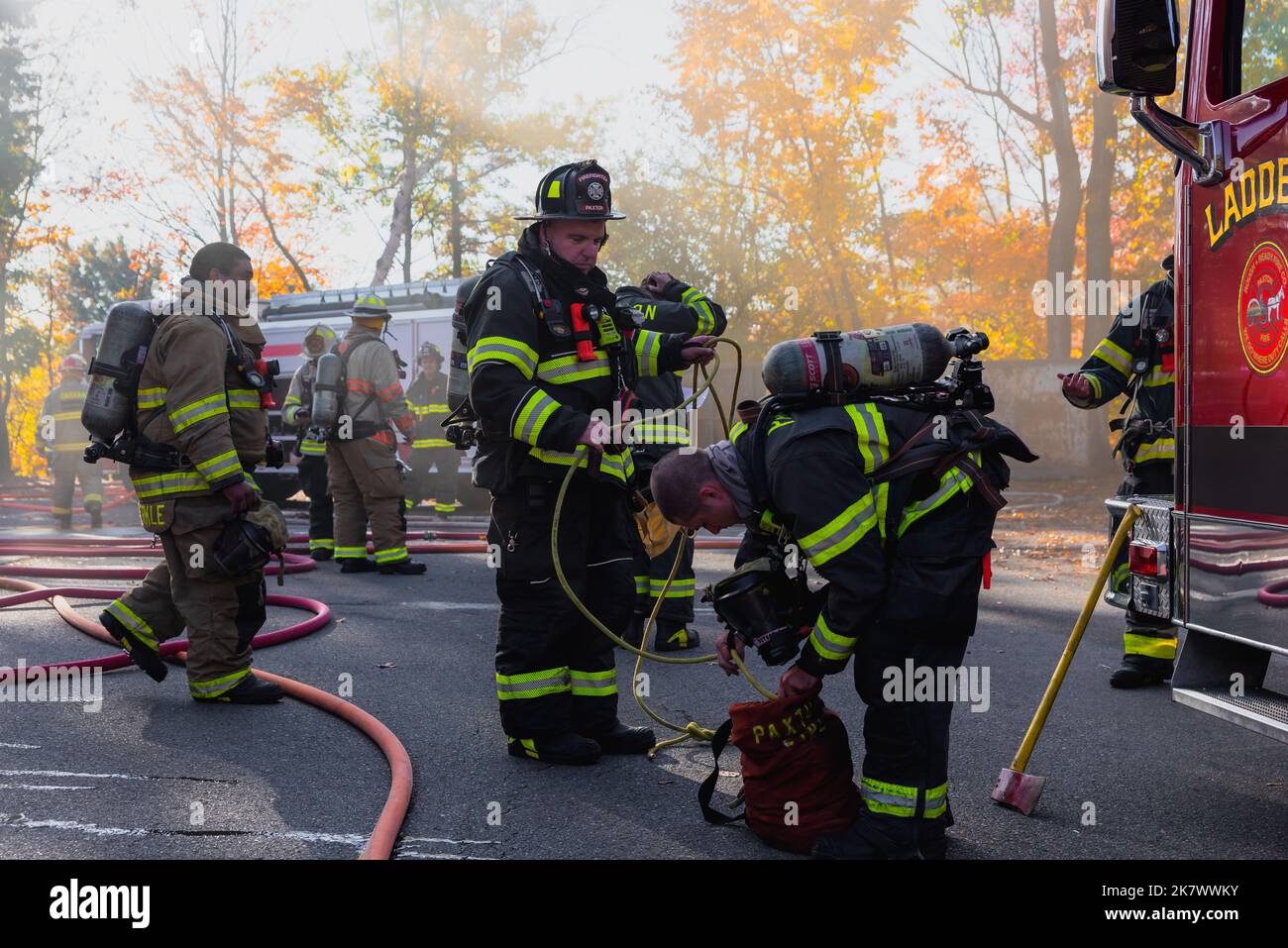 Oakham, Paxton, Princeton, Rutland, and West Boylston Fire Departments