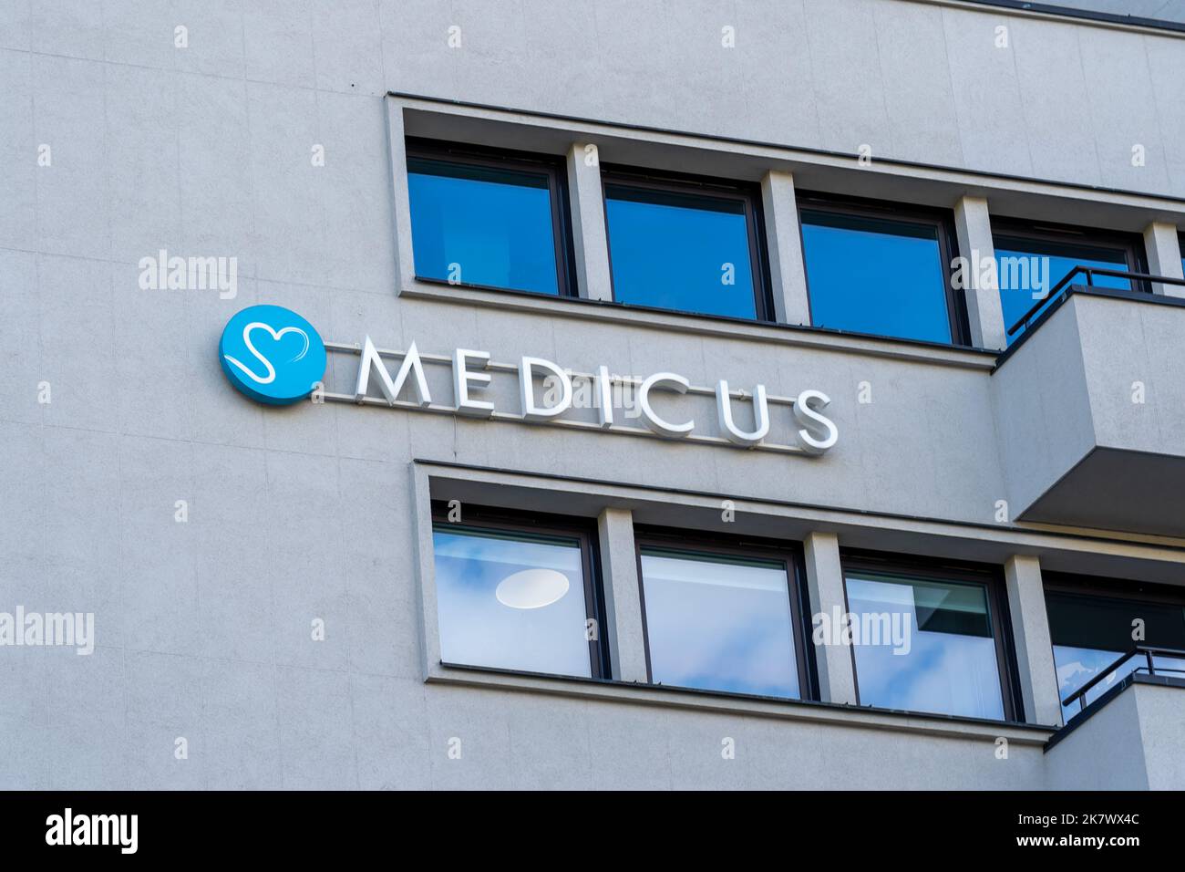 Oslo, Norway - October 15, 2022: Medicus Reproductive health clinic in Oslo, Norway. Stock Photo