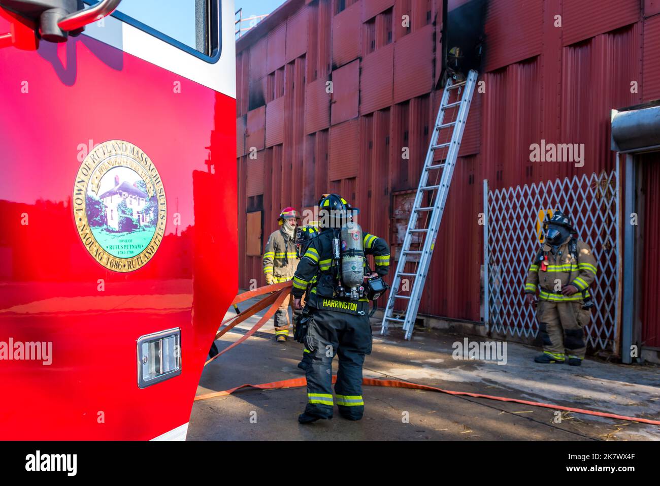 Oakham, Paxton, Princeton, Rutland, and West Boylston Fire Departments
