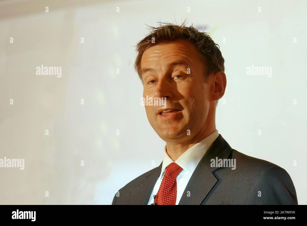 Archive photo of Conservative Member of Parliament Jeremy Hunt in 2012 Stock Photo
