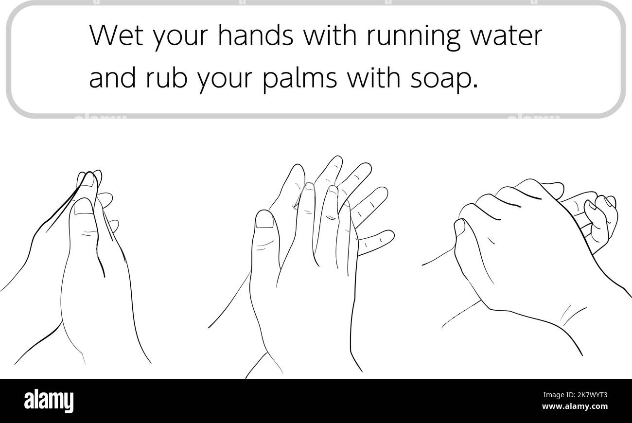 How To Wash Your Hands Correctly Stock Vector Image Art Alamy how-to-wash-your-hands-correctly-stock-vector-image-art-alamy