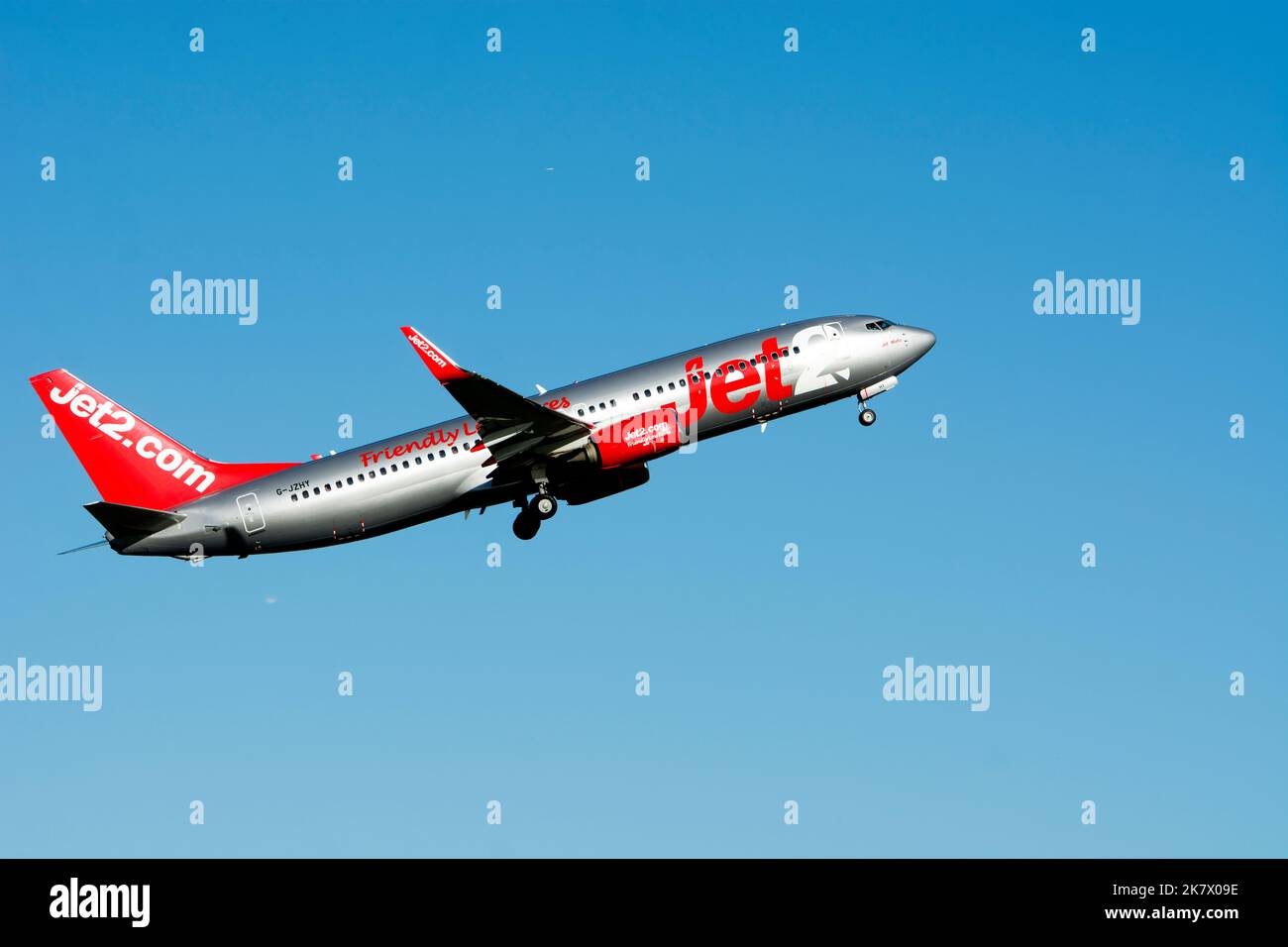 Jet 2 Flying Planes Taking Off Jet2